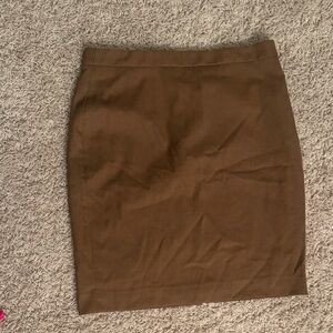 Banana Republic Brown Pencil Skirt